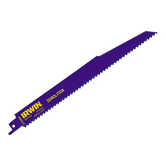 966R 225mm Sabre Saw Blade Demolition Pack of 5 by IRWIN - 10504138