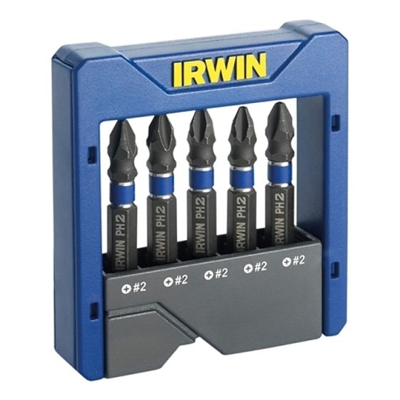 Impact Screwdriver Pocket Bit Set of 5 Phillips by IRWIN - 1923434