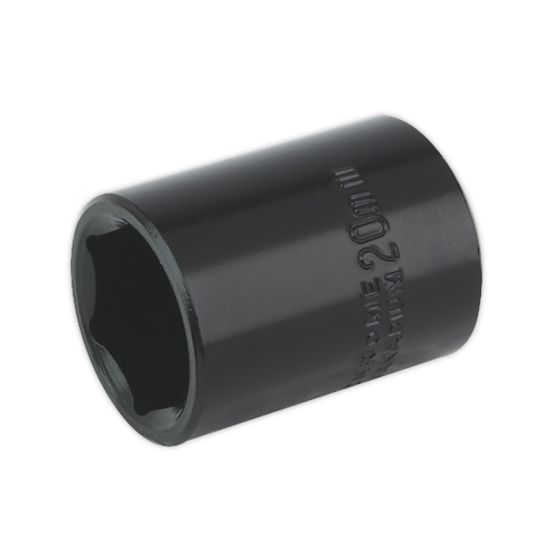 Impact Socket 20mm 1/2"Sq Drive Sealey Part No. IS1220