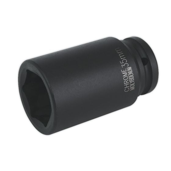 Impact Socket 35mm Deep 3/4"Sq Drive Sealey Part No. IS3435D