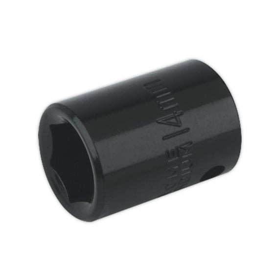 Impact Socket 14mm 3/8"Sq Drive Sealey Part No. IS3814