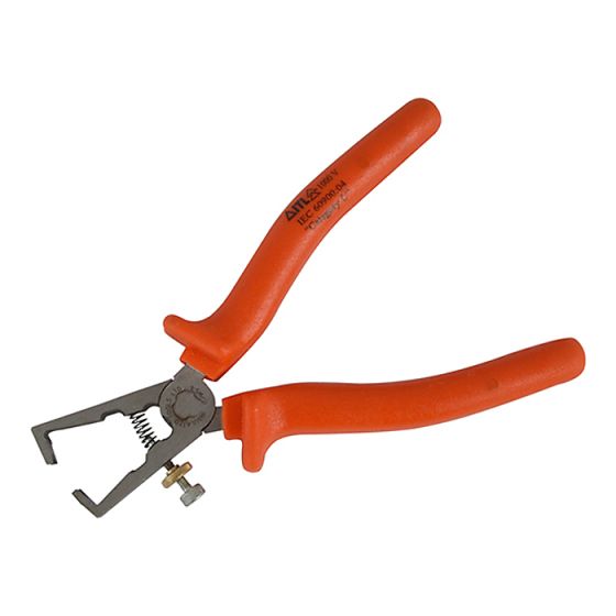 Insulated End Wire Strippers 150mm by ITL - UKC-00170