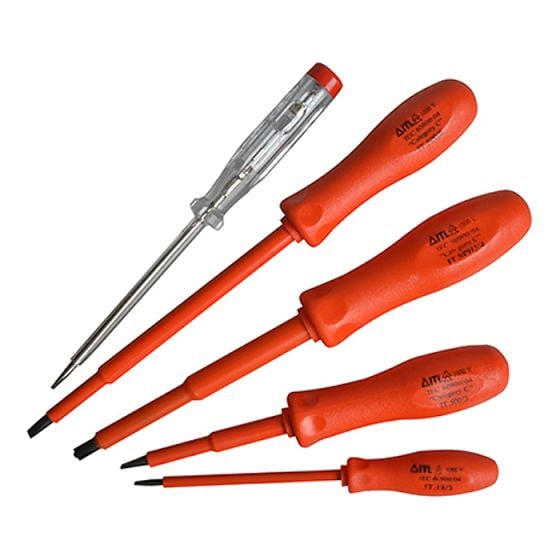 Insulated Screwdriver Set of 5 by ITL - UKC-02150