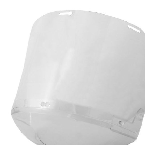 Interchange Visor c/w Chin Guard fits all Carrier options EN166 1 BT39 Clr