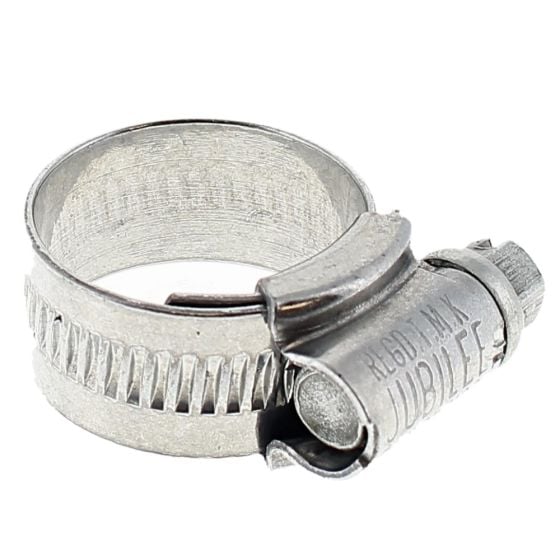 Hose Clip 16-22mm Zinc Plated - Size: 0 - 10 Pack