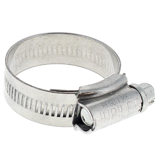 Hose Clip 25-35mm Zinc Plated - Size: 1