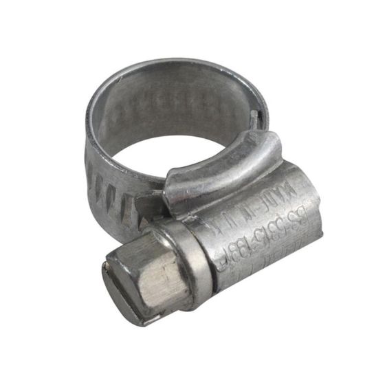 Jubilee Hose Clip Size: 9.5-12mm Mild Steel Zinc Plated - Pack of 10