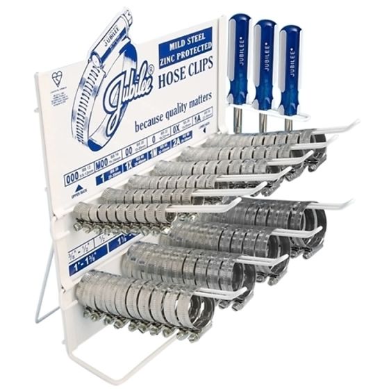 Clip Dispenser (100) + 3 Flex Drivers by Jubilee - CD100MSFL3