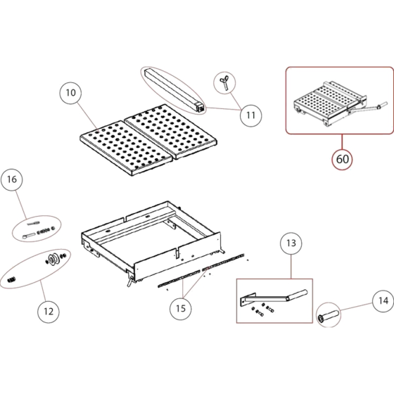 Blade Guard Assembly for Norton Clipper Jumbo-651-6-55P Table Saw