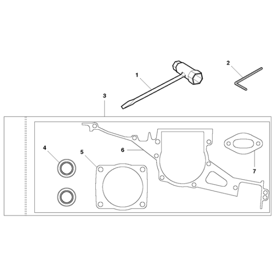 Accessories for Husqvanra K950 Disc Cutters