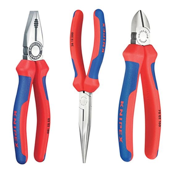 Assembly Pack - Pliers Set (3) by Knipex - 00 20 11