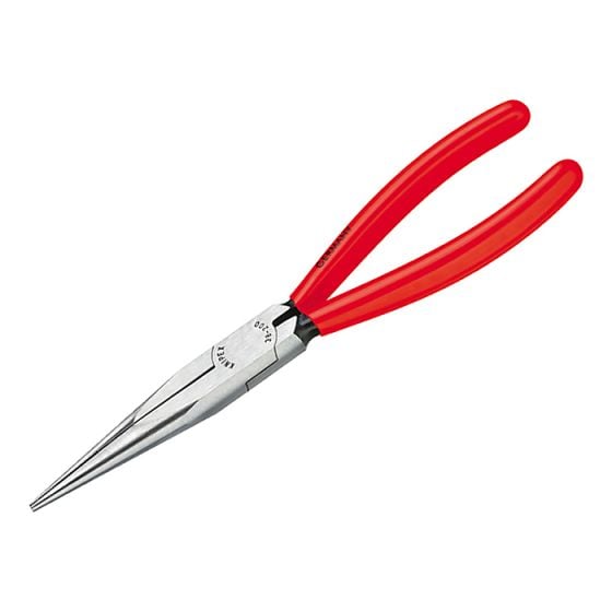 Mechanics Long Nose Pliers PVC Grip 200mm (8in) by Knipex - 38 11 200 SB