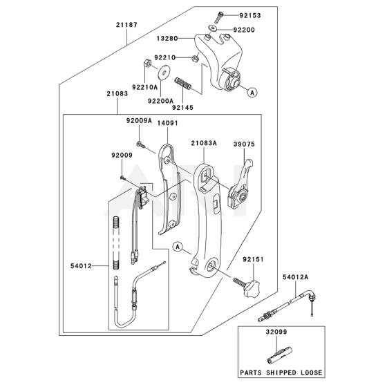 Control Equipment for Kawasaki KRB750A Blower