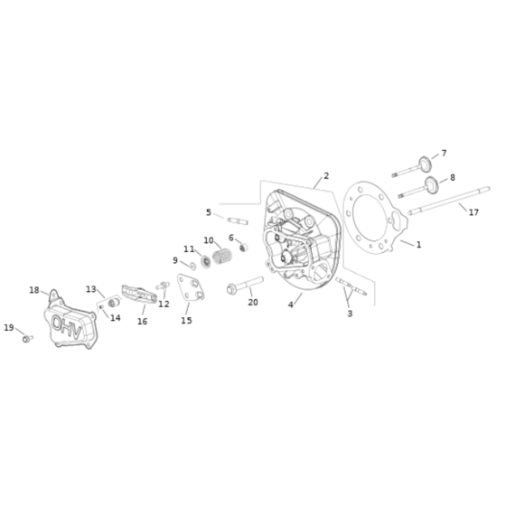 Screw, Hex Flange for Kohler KS590 Engines