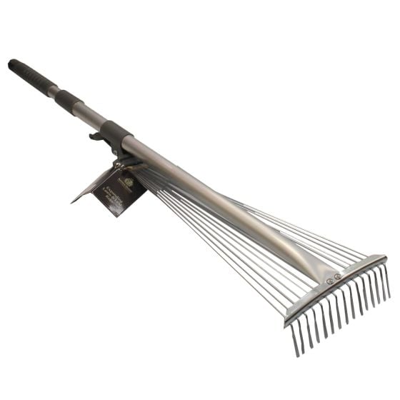 Expanding Adjustable Leaf Rake (83-157cm )