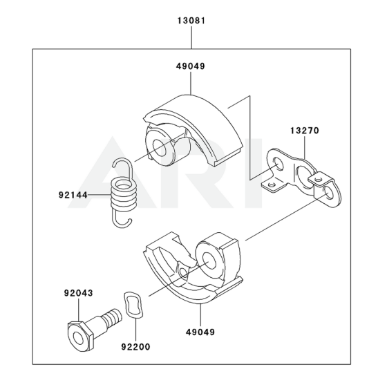 P.T.O Equipment for Kawasaki KTR26AC String Trimmers