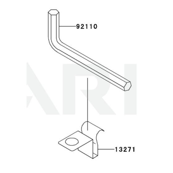 Tool for Kawasaki KWS20A Pump