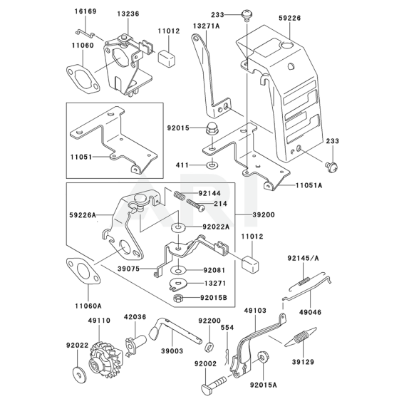 Control Equipment for Kawasaki KWS20A Pump