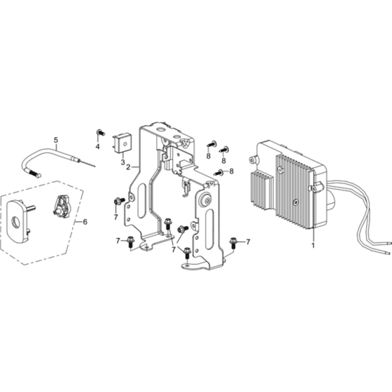 Inverter Components Assembly for Loncin LC2000i-S- Synchronising Generator