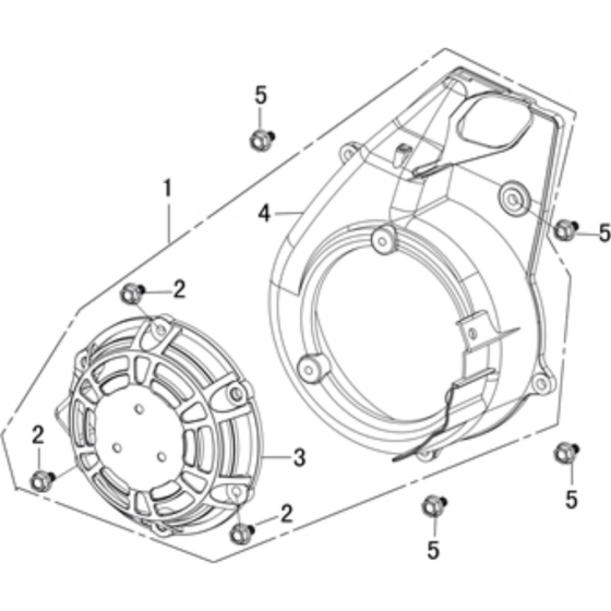 Starter Sub Assembly for Loncin LC2000i-S- Synchronising Generator