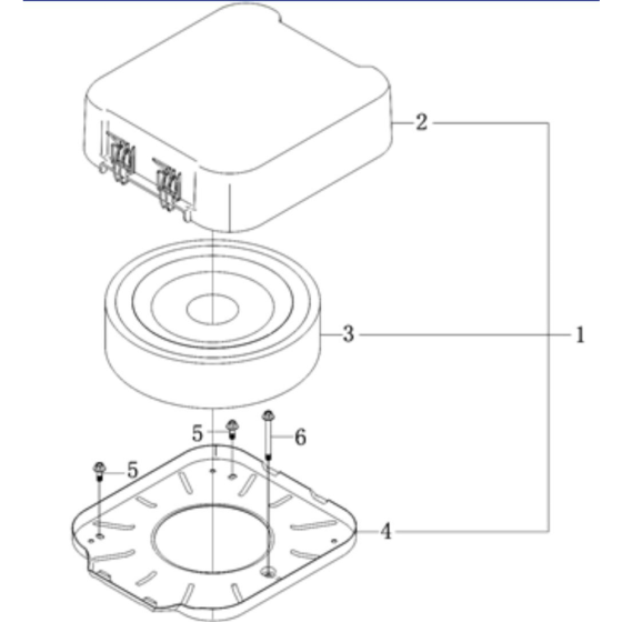 Air Cleaner-1 Assembly for Loncin LC2V90FD (999cc, 35.5hp) V-Twin Series Engine