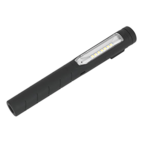 Rechargeable Inspection Penlight 7 SMD + 1W LED Lithium-ion Sealey Part No. LED047