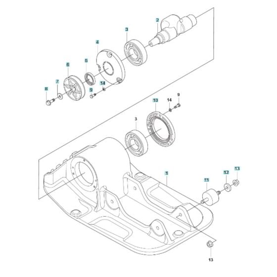 Ground Plate Assembly for Husqvarna LFe 60 LAT Compactor