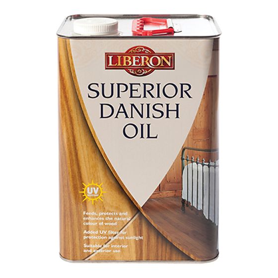 Superior Danish Oil 5 Litre by Liberon - 14644