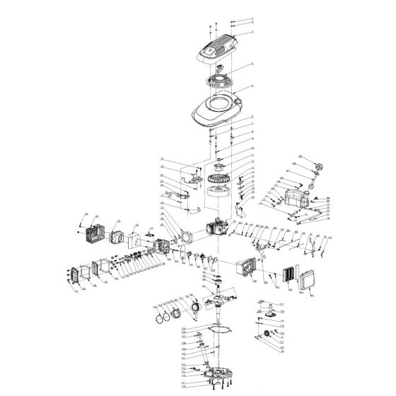 Engine Assembly for Harry LMG53SHL-T Mower