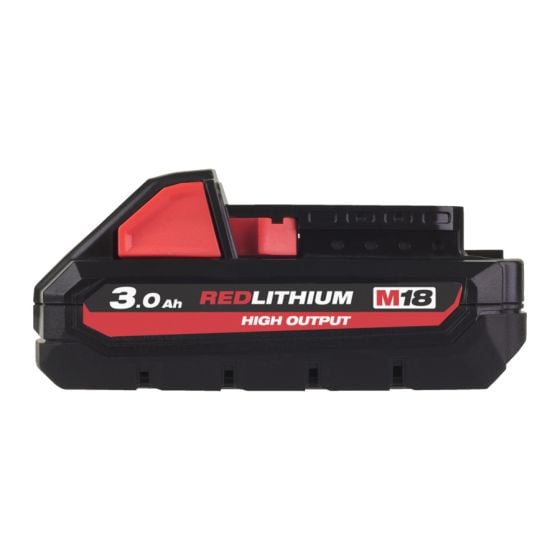 M18 HB3 HIGH OUTPUT Slide Battery Pack 18V 3.0Ah Li-ion