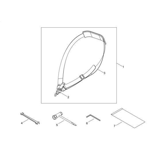 Accessories for Shindaiwa M2510 Multi-Tool