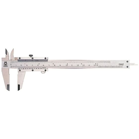 Vernier Caliper 150mm (6in) by Moore & Wright - MW100-15BI