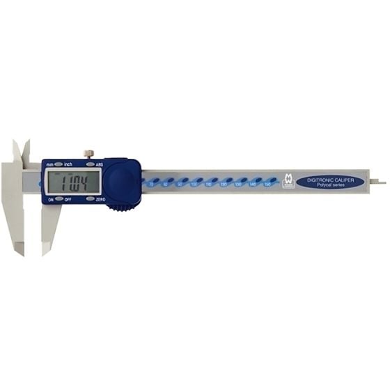 Polycarbonate Digital Caliper 150mm (6in) by Moore & Wright - MW110-15DPC