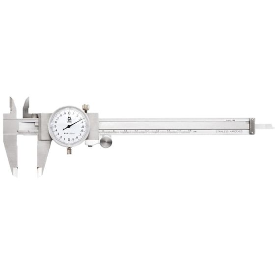 Dial Caliper White Face