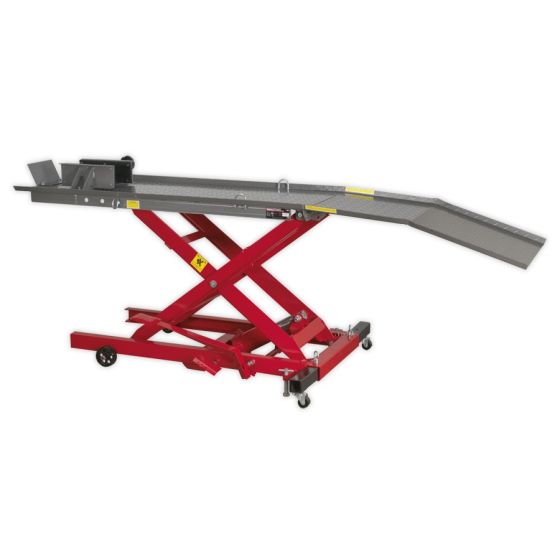 Motorcycle Lift 365kg Capacity Hydraulic Sealey Part No. MC365