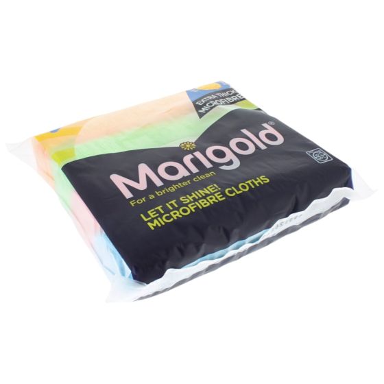 Marigold Let It Shine! Absorbent Microfibre Cloths (Pack of 4)