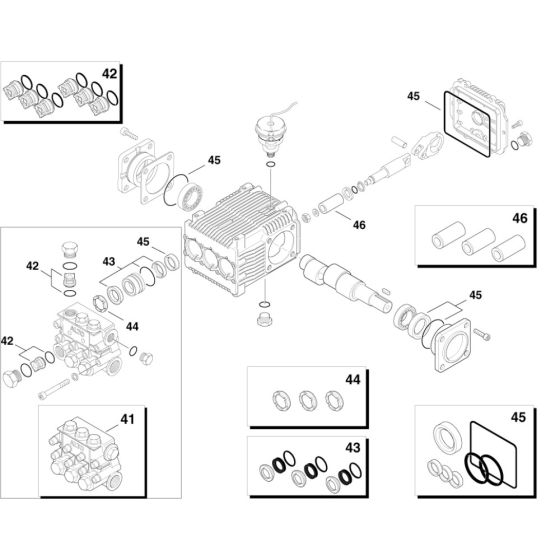 Pump Kits for Nilfisk MH 5M-95/770 230/1/50 Pressure Washer