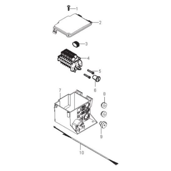 Electric Box for Motor Star/Delta for Nilfisk MH 6P-200/1300 FAX Pressure Washer