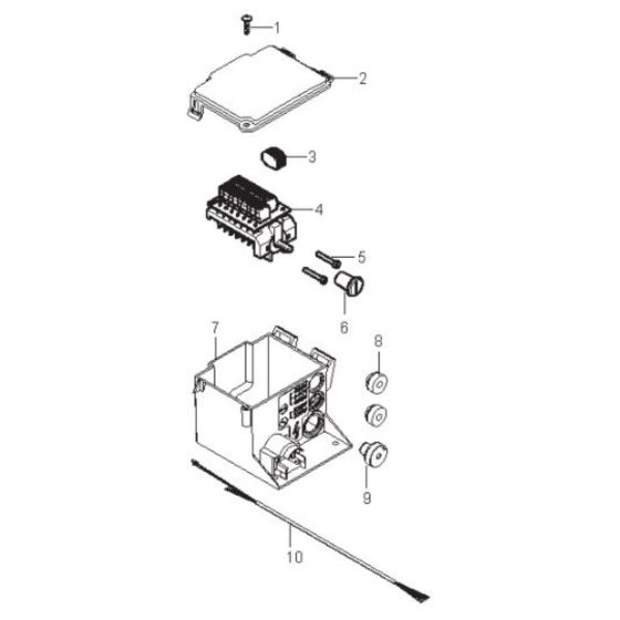 Electric Box for Motor Star/Delta for Nilfisk MH 6P-200/1300 FA Pressure Washer