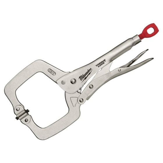 TORQUE LOCK Locking C Clamp with Swivel Pads 280mm (11in)