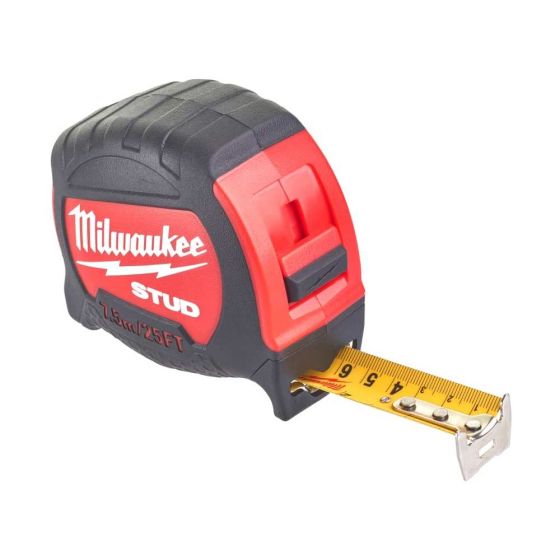 STUD Tape Measure 5m/16ft (Width 27mm) - 7.5m (Width 27mm) (Metric Only)