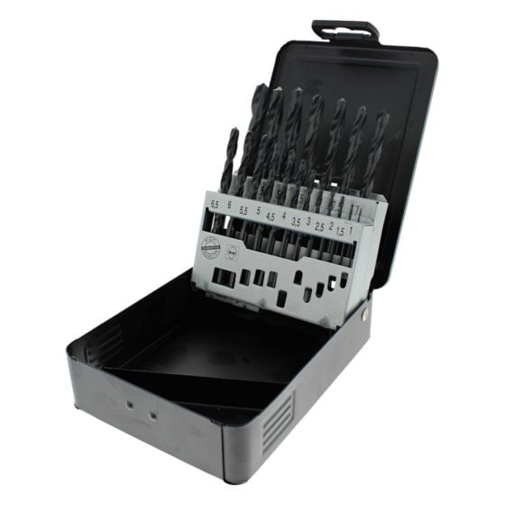 HSS-R Drill (DIN338) Set -19 Pieces