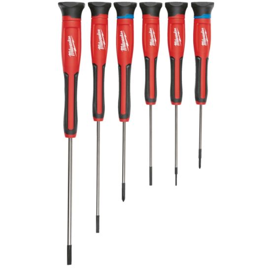 Milwaukee Precision Screwdriver Set - 6 Pieces