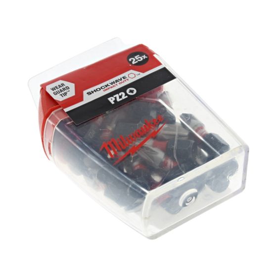 Milwaukee Shockwave Cd Pz2 25mm - 25 Pieces In Tic Tac