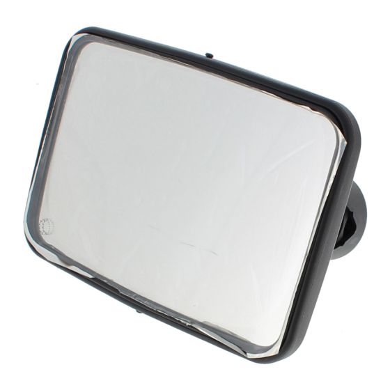 VM2 Convex Shatterproof Rear View Mirror Head 205mm x 150mm