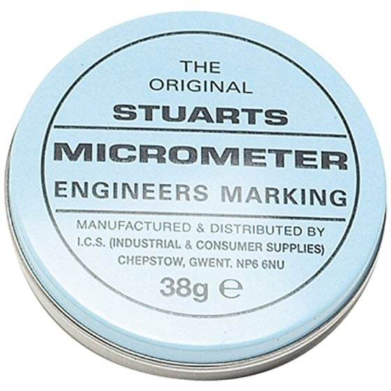 Tin of Micrometer Marking Blue