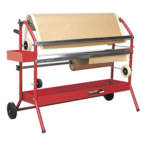 Masking Paper Dispenser 2 x 900mm Trolley Sealey Part No. MK67