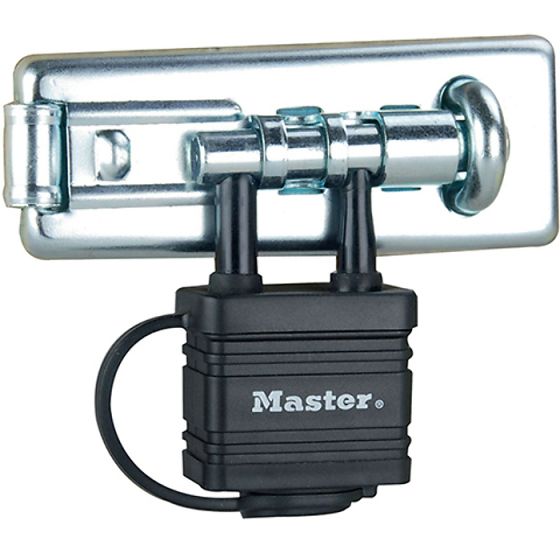 Bolt Hasp with Integrated Lock 110mm by Master Lock - 471EURD