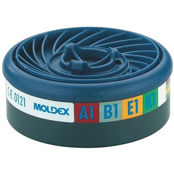 ABEK1 Gas Filter Cartridge (Wrap of 2) by Moldex - 9400