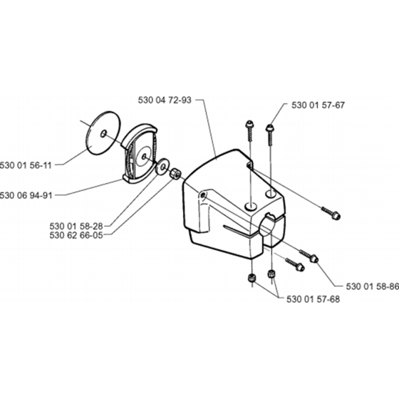 Clutch Assembly for Husqvarna MONDO Edger